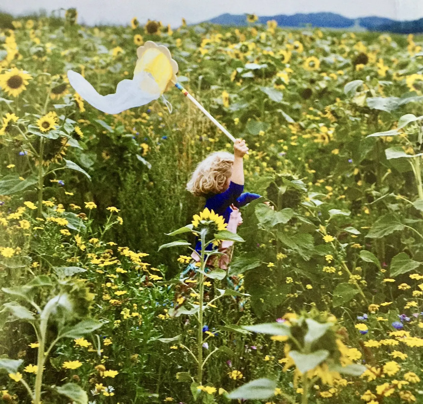 A childhood spent outdoors among the flowers